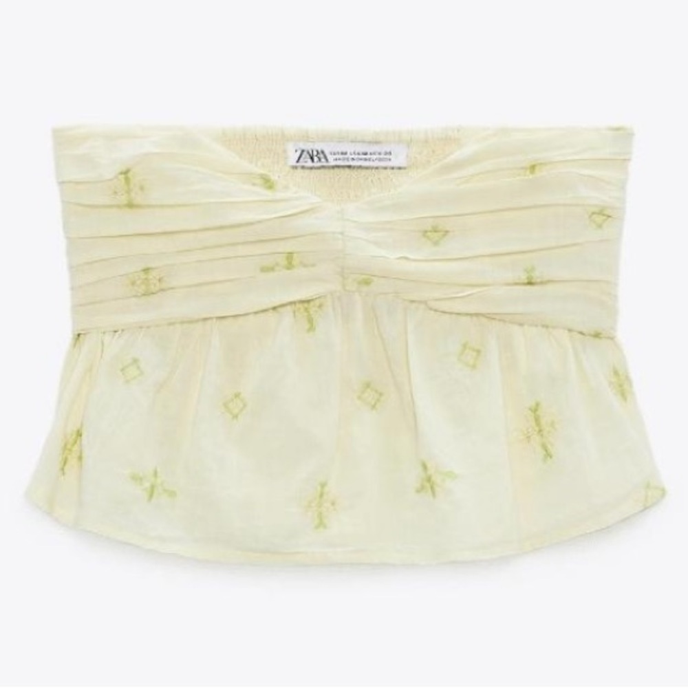Zara Strapless Top!